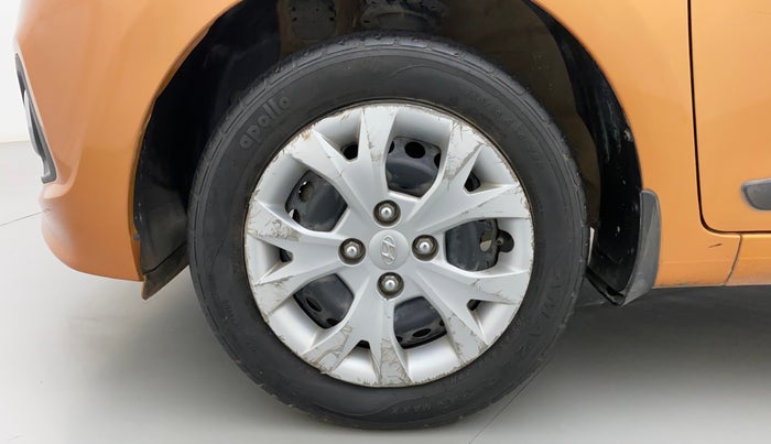 2015 Hyundai Grand i10 SPORTZ 1.2 KAPPA VTVT, Petrol, Manual, 47,958 km, Left Front Wheel