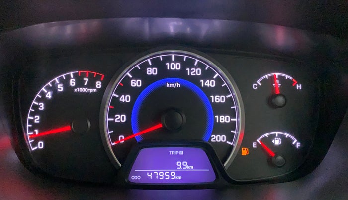 2015 Hyundai Grand i10 SPORTZ 1.2 KAPPA VTVT, Petrol, Manual, 47,958 km, Odometer Image