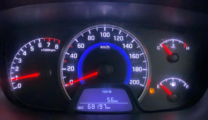 2015 Hyundai Grand i10 MAGNA 1.2 KAPPA VTVT, Petrol, Manual, 68,196 km, Odometer Image