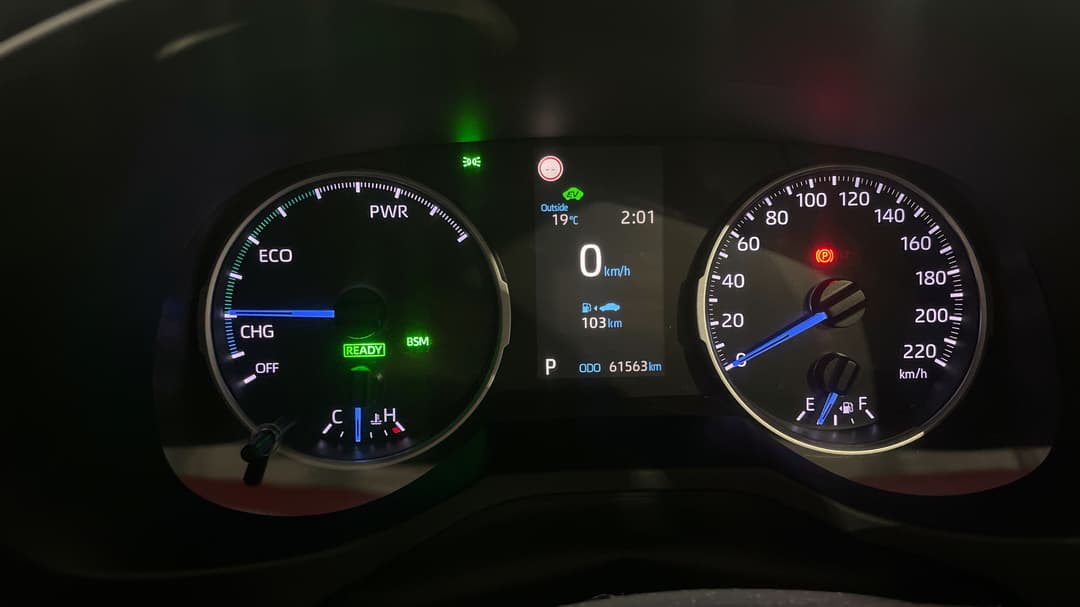 2020 Toyota RAV4 Gx (2WD) Hybrid, Automatic, 61563 km, Odometer View