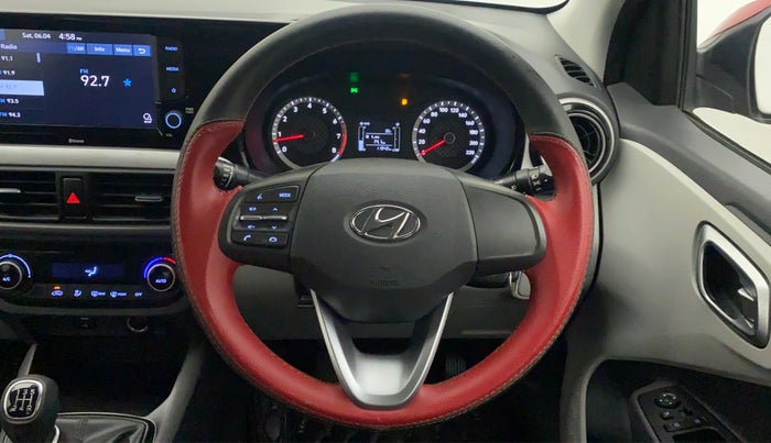 2022 Hyundai GRAND I10 NIOS SPORTZ 1.2 KAPPA VTVT CNG, CNG, Manual, 11,942 km, Steering Wheel Close Up