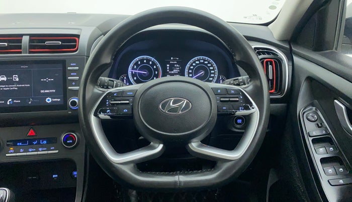 2022 Hyundai Creta S PLUS KNIGHT 1.5 PETROL, Petrol, Manual, 21,381 km, Steering Wheel Close Up