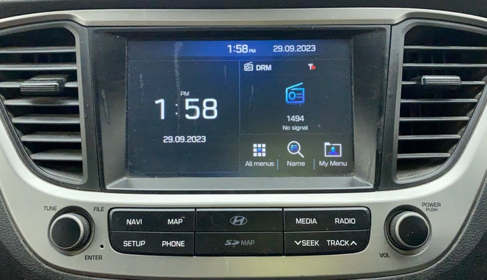 2019 Hyundai Verna 1.6 VTVT SX, CNG, Manual, 74,621 km, Infotainment System