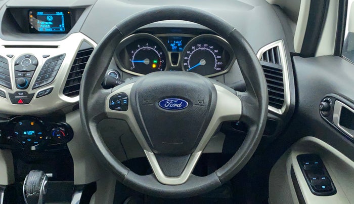 2016 Ford Ecosport TITANIUM 1.5L PETROL AT, Petrol, Automatic, 51,040 km, Steering Wheel Close Up
