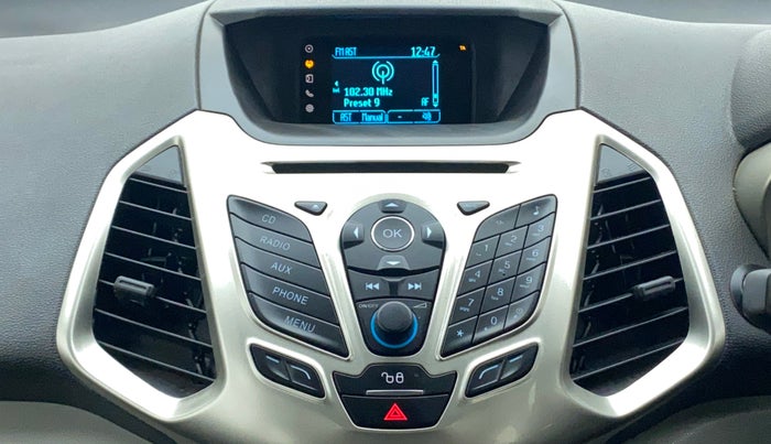 2016 Ford Ecosport TITANIUM 1.5L PETROL AT, Petrol, Automatic, 51,040 km, Infotainment System