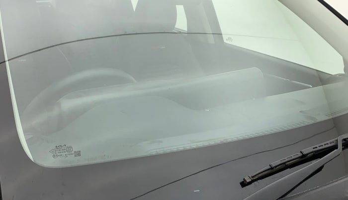 2023 KIA SONET GTX PLUS 1.0 IMT, Petrol, Manual, 4,895 km, Front windshield - Minor spot on windshield