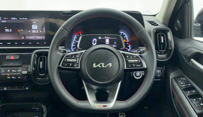 2023 KIA SONET GTX PLUS 1.0 IMT, Petrol, Manual, 4,895 km, Steering Wheel Close Up