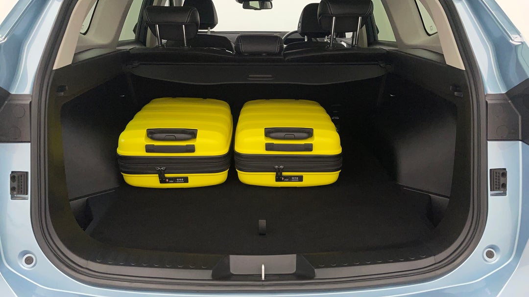 Boot Inside View with Luggage