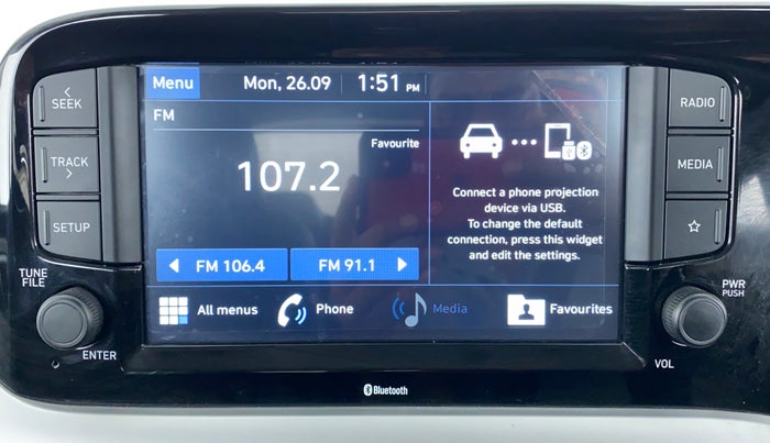 2019 Hyundai GRAND I10 NIOS SPORTZ PETROL, Petrol, Manual, 40,877 km, Infotainment System