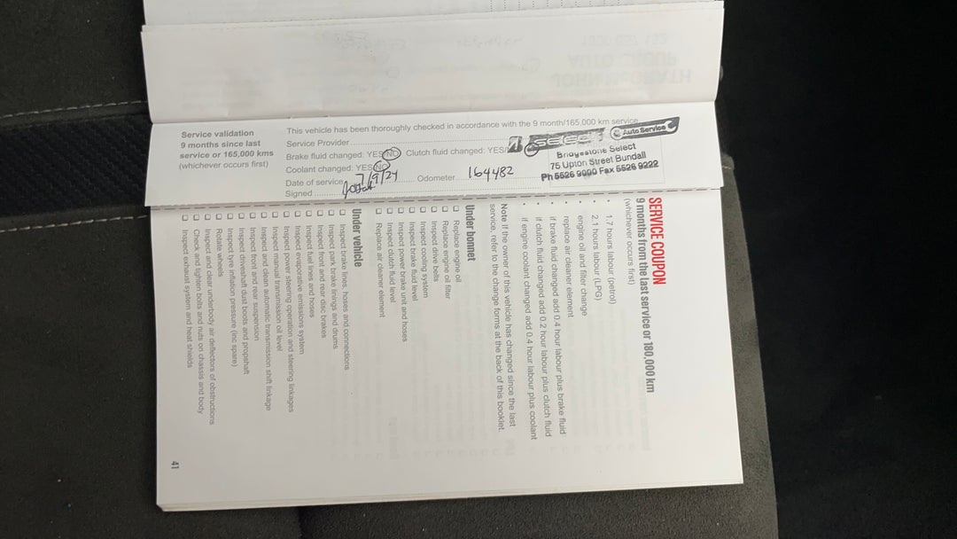 2015 Holden Ute Sv6, Automatic, 165610 km, Service History