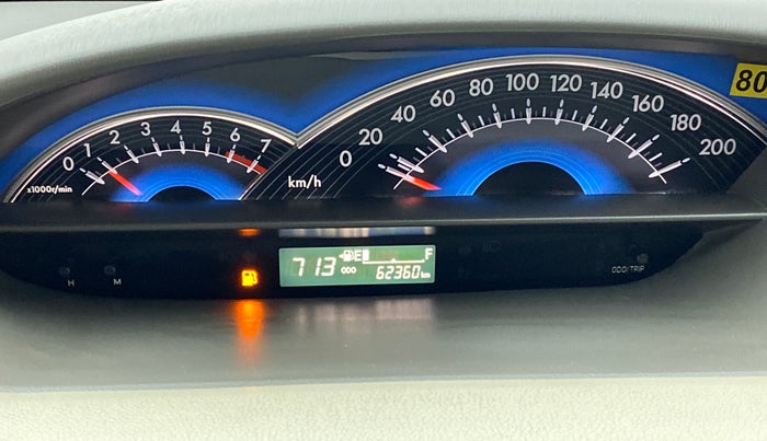 2015 Toyota Etios Liva VX, Petrol, Manual, 62,419 km, Odometer Image