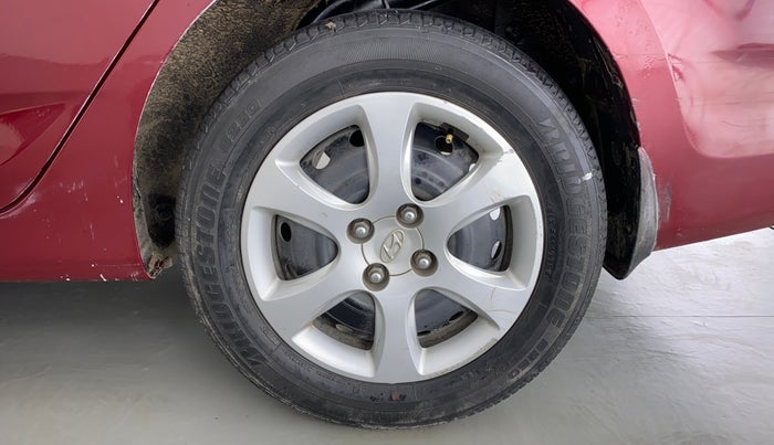 2014 Hyundai Verna FLUIDIC 1.4 VTVT, Petrol, Manual, 70,923 km, Left Rear Wheel
