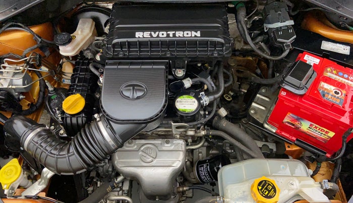 2016 Tata Tiago XZ 1.2 REVOTRON, Petrol, Manual, 12,664 km, Engine Bonet View