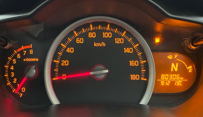 2017 Maruti Celerio VXI AGS, Petrol, Automatic, 80,390 km, Odometer Image