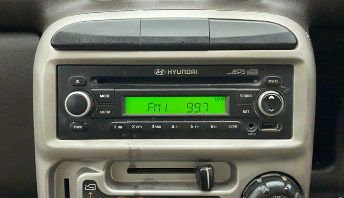 2013 Hyundai Santro Xing GLS, Petrol, Manual, 81,618 km, Infotainment system - Music system not functional