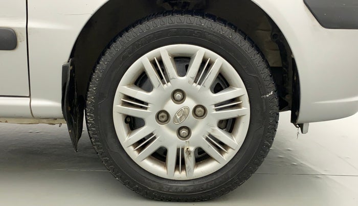 2013 Hyundai Santro Xing GLS, Petrol, Manual, 81,618 km, Right Front Wheel