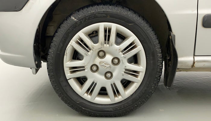 2013 Hyundai Santro Xing GLS, Petrol, Manual, 81,618 km, Left Front Wheel
