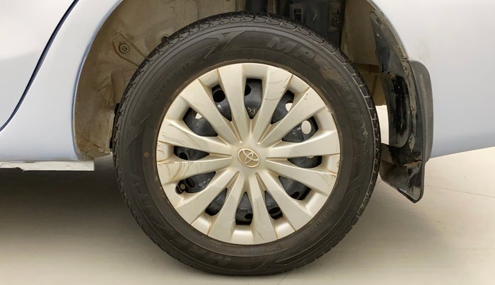 2011 Toyota Etios G SP, Petrol, Manual, 38,244 km, Left Rear Wheel