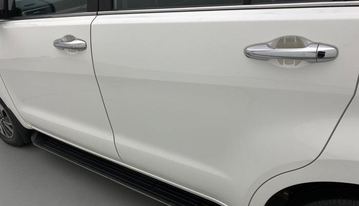 2022 Toyota Innova Crysta 2.4 VX 8 STR, Diesel, Manual, 48,971 km, Rear left door - Minor scratches