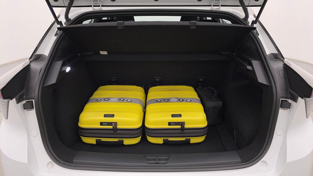 Boot Inside View with Luggage