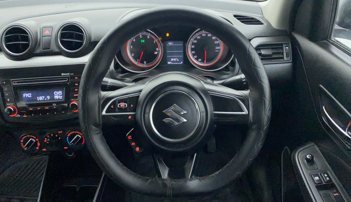 2019 Maruti Swift VXI D, Petrol, Manual, 16,521 km, Steering Wheel Close Up