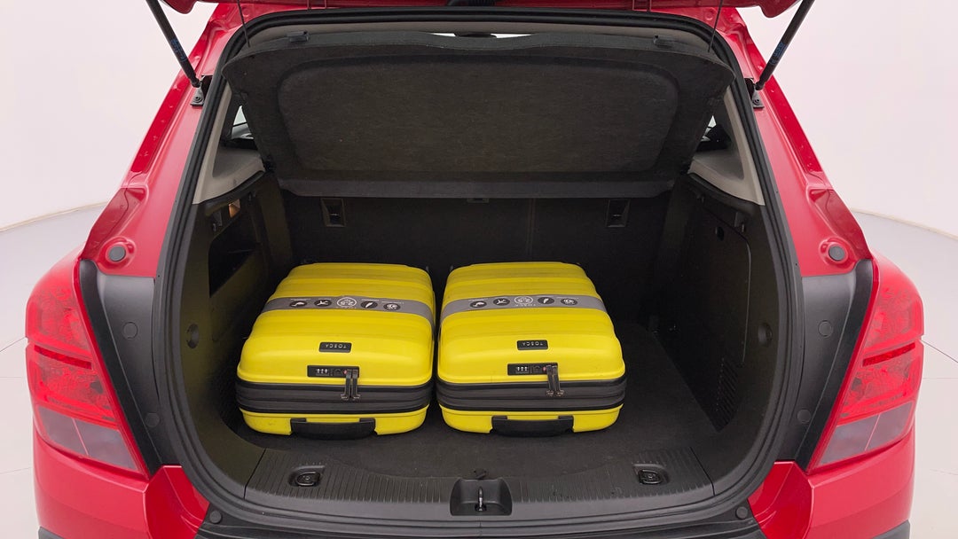 Boot Inside View with Luggage