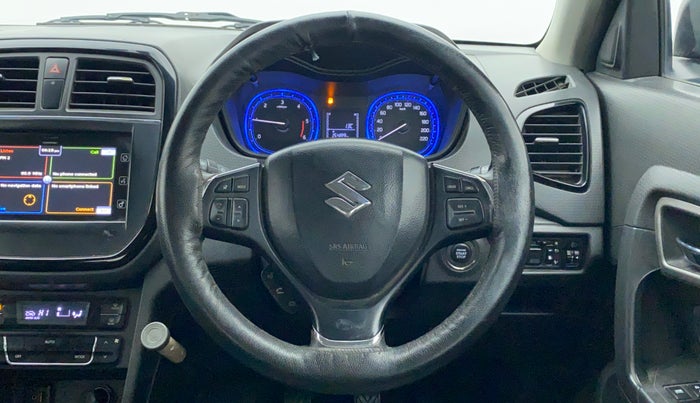 2018 Maruti Vitara Brezza ZDI PLUS DUAL TONE, Diesel, Manual, 48,535 km, Steering Wheel Close Up