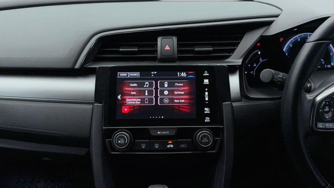 2019 Honda Civic Vti-s, Automatic, 80228 km, Center Console