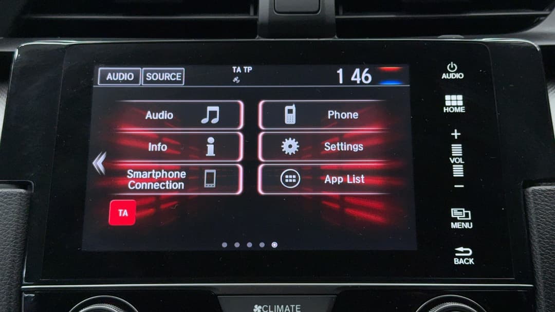 2019 Honda Civic Vti-s, Automatic, 80228 km, Infotainment System