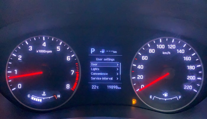 2019 Hyundai Elite i20 1.2  ASTA (O) CVT, Petrol, Automatic, 19,994 km, Odometer Image