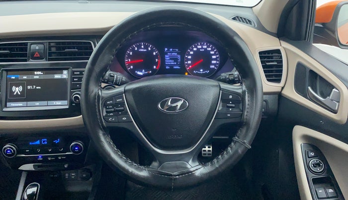 2019 Hyundai Elite i20 1.2  ASTA (O) CVT, Petrol, Automatic, 19,994 km, Steering Wheel Close Up