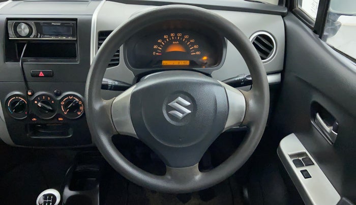 2012 Maruti Wagon R 1.0 LXI CNG, CNG, Manual, 87,309 km, Steering Wheel Close Up