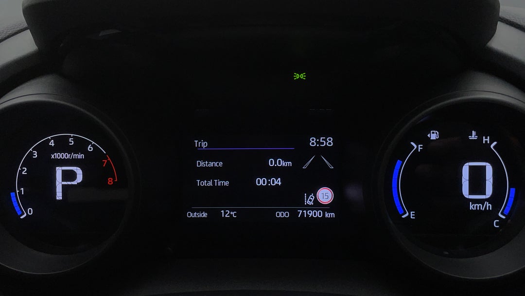 2021 Toyota Yaris Cross Urban (two-tone), Automatic, 71900 km, Odometer View