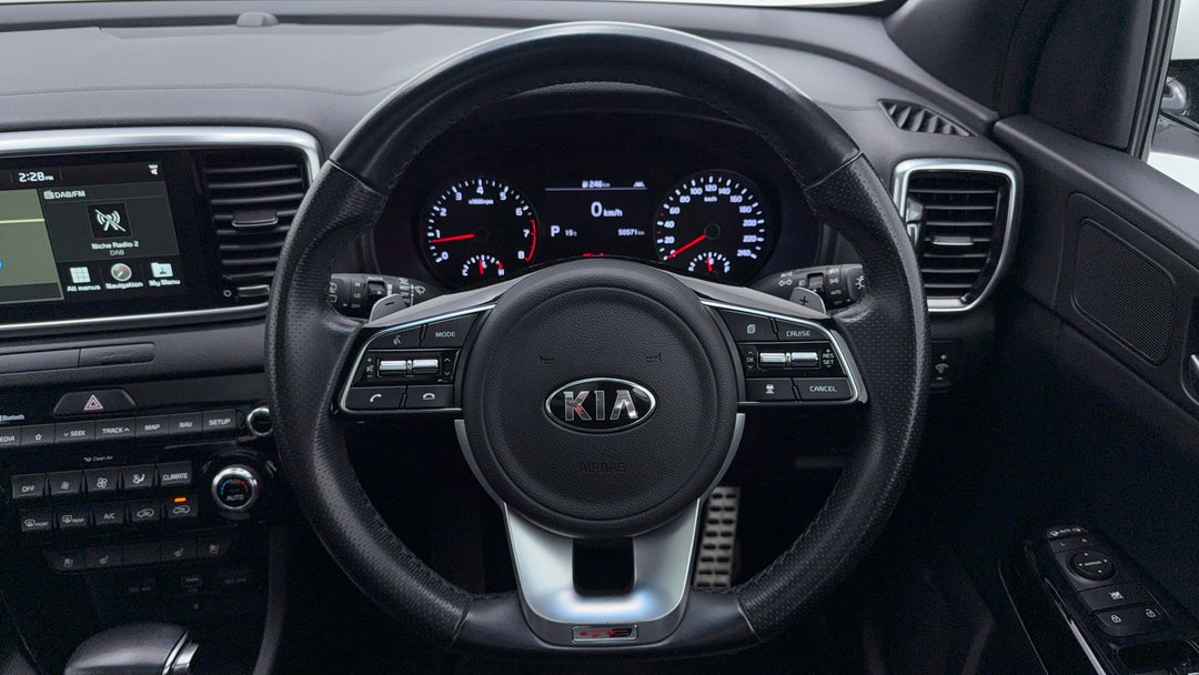 2020 Kia Sportage Gt-line (AWD), Automatic, 50571 km, Steering Wheel Close-up