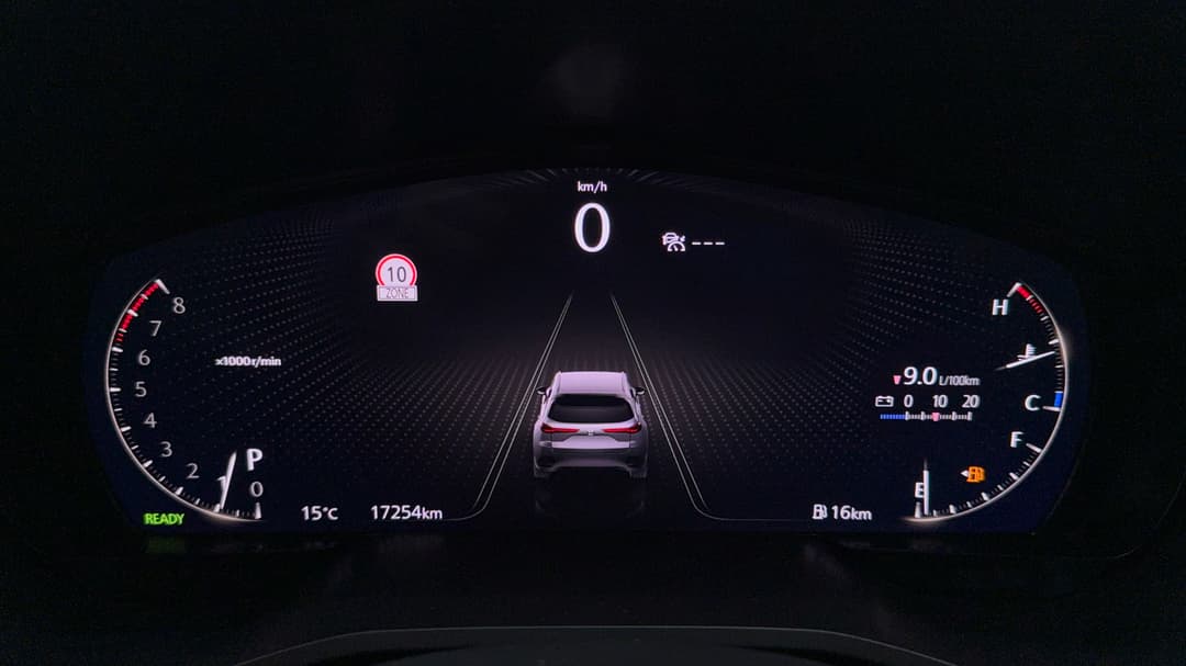 2024 Mazda Cx-70 G50e Gt, Automatic, 17254 km, Odometer View