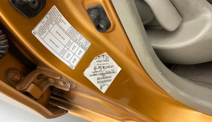 2011 Nissan Micra XV PETROL, Petrol, Manual, 47,230 km, Right B pillar - Minor scratches