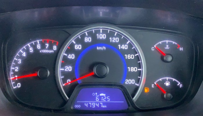 2016 Hyundai Grand i10 MAGNA 1.2 KAPPA VTVT, Petrol, Manual, 48,021 km, Odometer Image