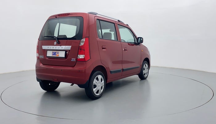 2016 Maruti Wagon R 1.0 VXI AMT, Petrol, Automatic, 46,629 km, Right Back Diagonal