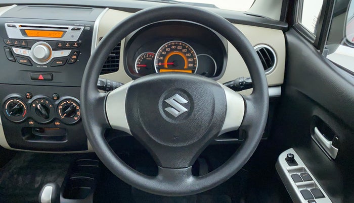 2016 Maruti Wagon R 1.0 VXI AMT, Petrol, Automatic, 46,629 km, Steering Wheel Close Up