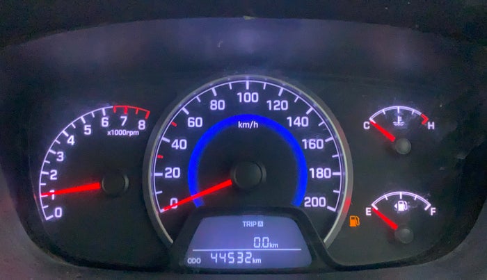 2014 Hyundai Grand i10 SPORTZ 1.2 KAPPA VTVT, Petrol, Manual, 44,782 km, Odometer Image