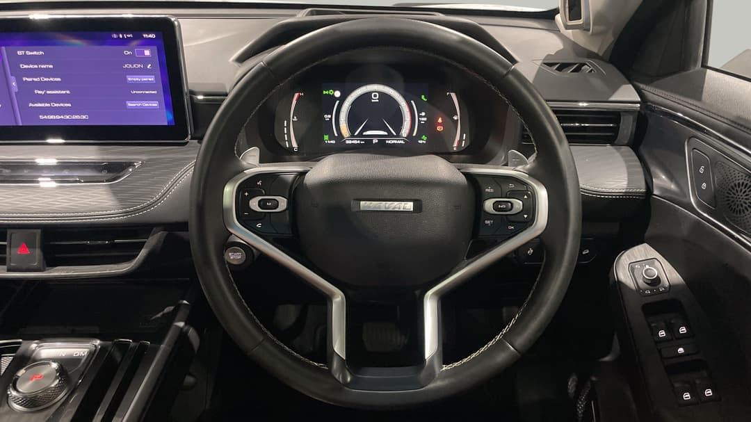 2022 GWM Haval Jolion Ultra, Automatic, 32454 km, Steering Wheel Close-up