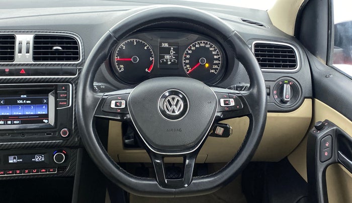 2016 Volkswagen Polo HIGHLINE1.5L DIESEL, Diesel, Manual, 70,520 km, Steering Wheel Close Up