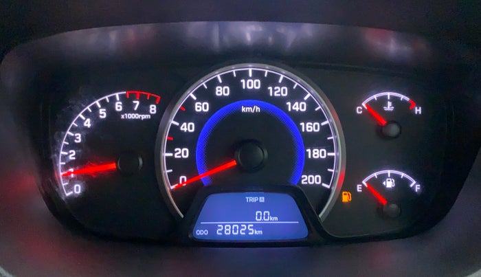 2016 Hyundai Grand i10 ASTA 1.2 KAPPA VTVT, Petrol, Manual, 28,157 km, Odometer Image