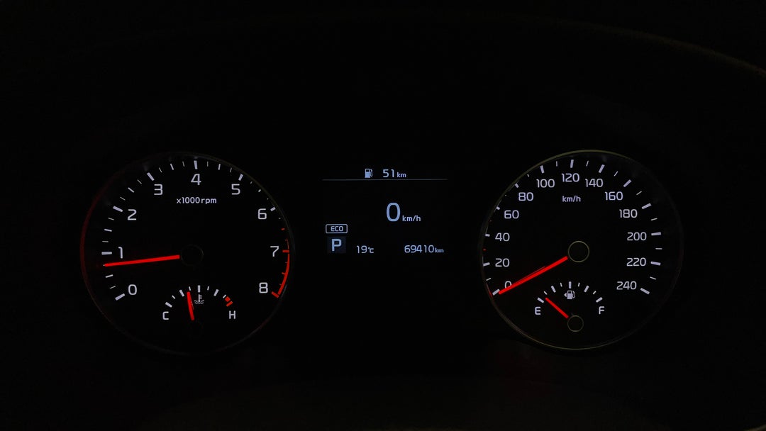 2019 Kia Sportage Sli (fwd), Automatic, 69410 km, Odometer View