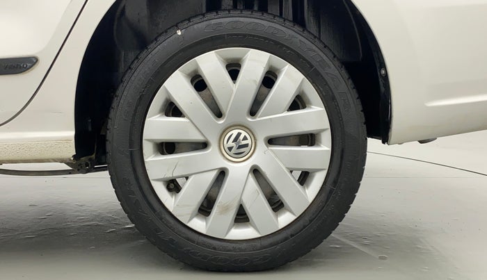 2013 Volkswagen Vento COMFORTLINE MT PETROL, Petrol, Manual, 53,102 km, Left Rear Wheel