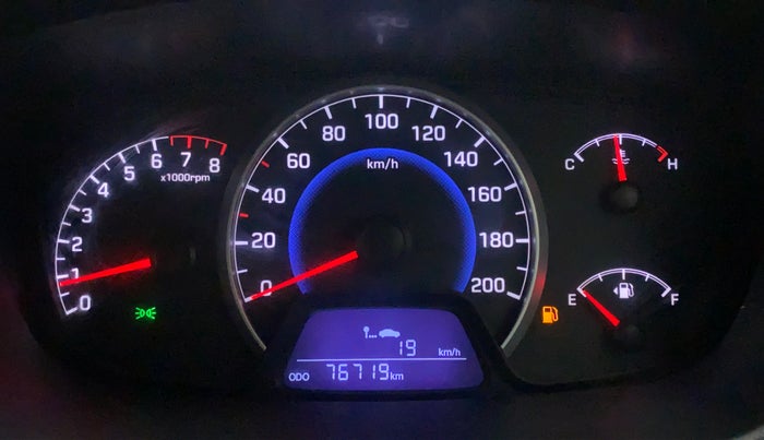 2016 Hyundai Grand i10 MAGNA 1.2 KAPPA VTVT, Petrol, Manual, 76,719 km, Odometer Image