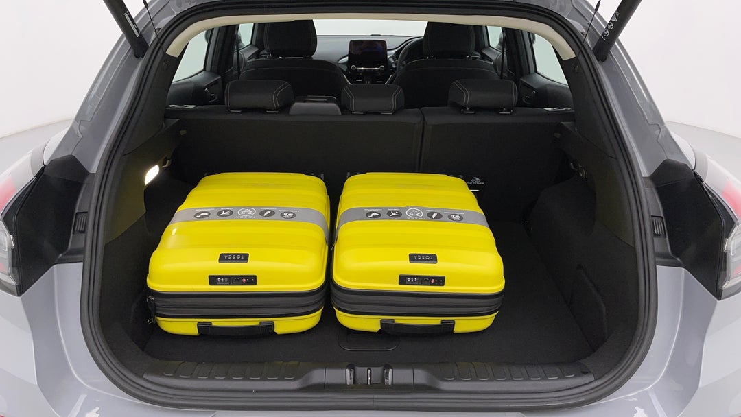 Boot Inside View with Luggage