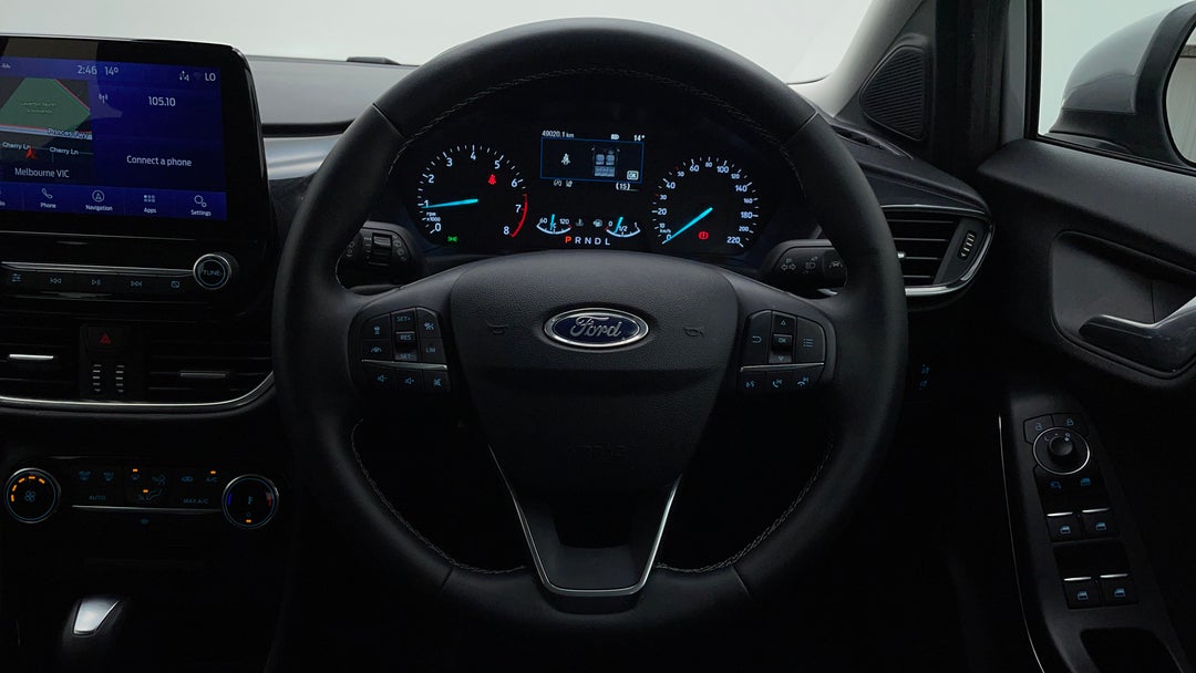 Steering Wheel Close-up