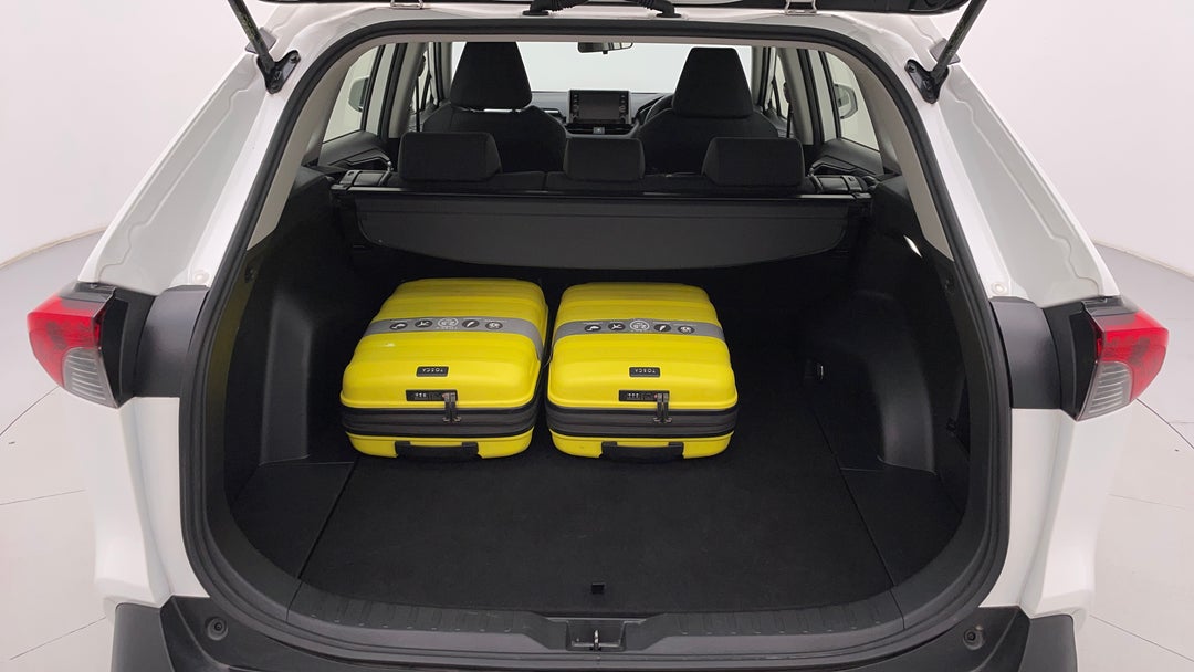 Boot Inside View with Luggage