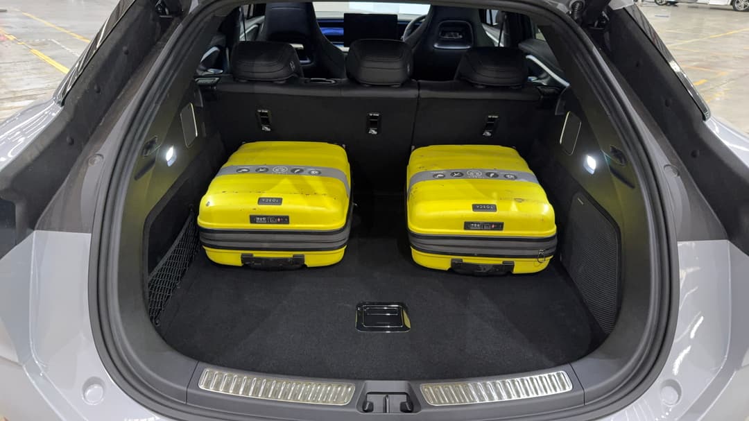 2025 Byd Sealion 7 Performance, Automatic, 3655 km, Boot Inside View with Luggage